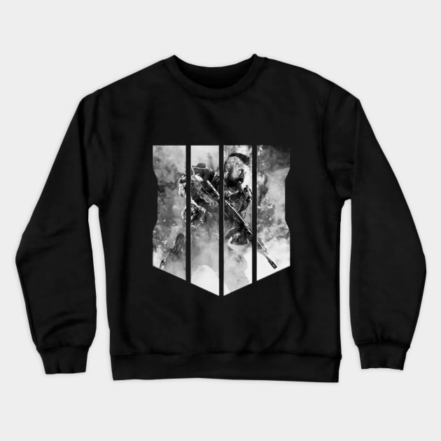 Black Ops 4 - The Soldier In The Smoke Crewneck Sweatshirt by bardor2@gmail.com